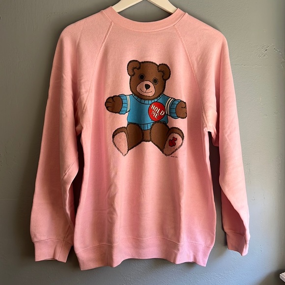 Hanes Sweaters - Vintage 1980’s bear sweatshirt sweater